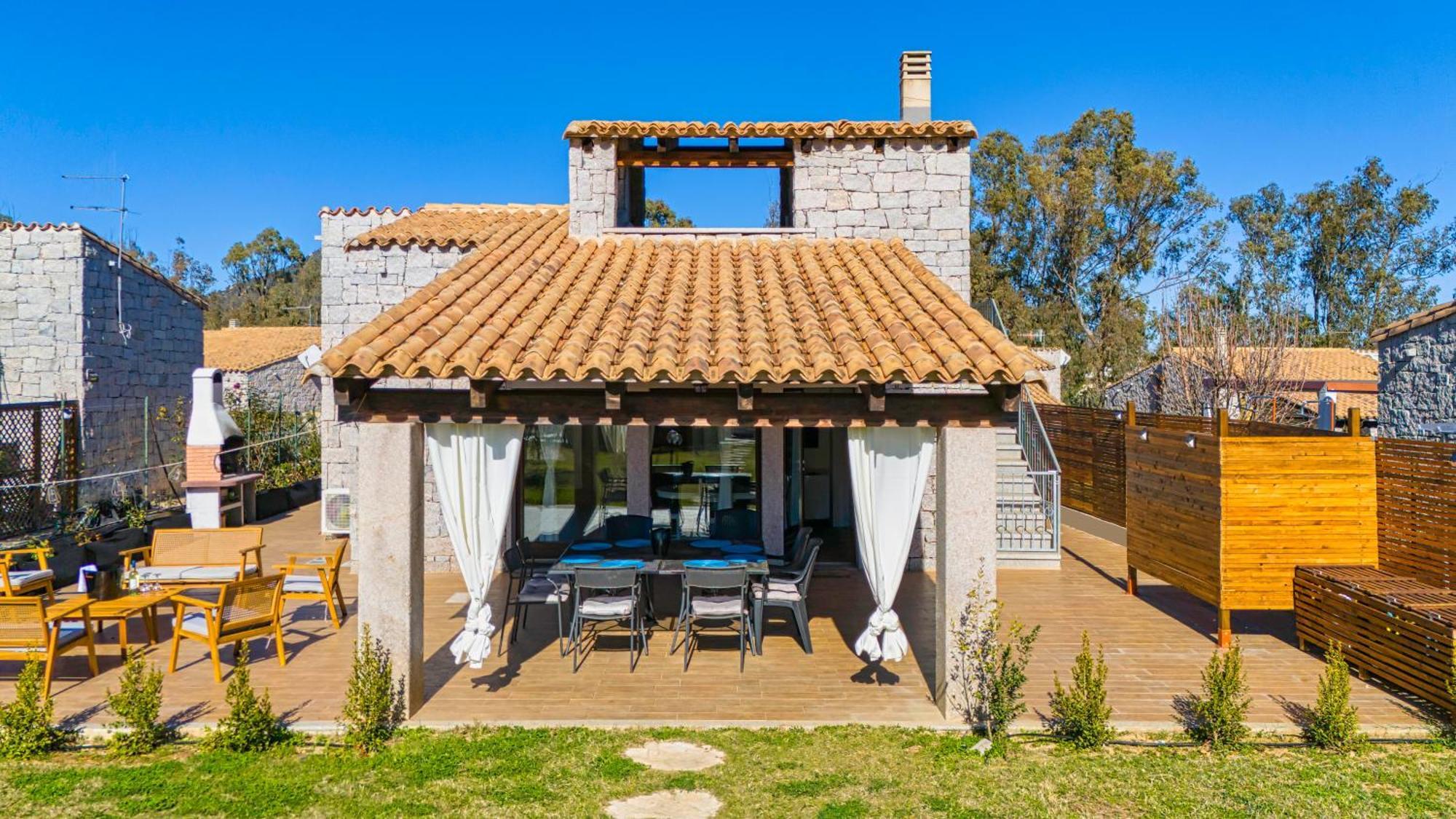 Villa Del Moro, Free Wifi, 300Mt From Sinzias' Beach Costa Rei Exterior foto